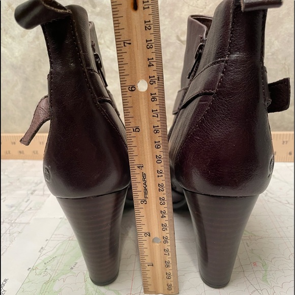Born Leather Ankle Booties - Picture 9 of 11